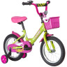 Детский велосипед NOVATRACK TWIST 14” NEW зеленый-розовый 141TWIST.GNP20